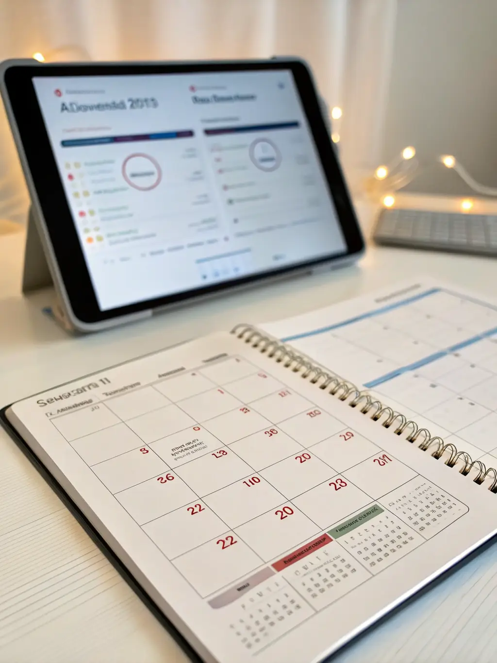 A close-up of a smartphone displaying a calendar app with available dates and times highlighted for booking a limousine service.